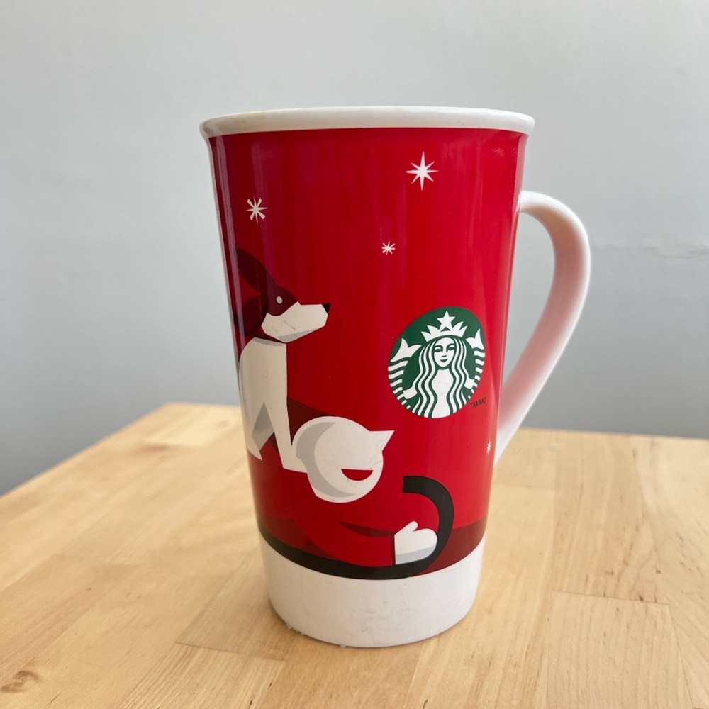 Starbucks retired 2011 holiday cup mug